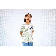JERSEY BEIGE RAYADO INFANTIL 2025